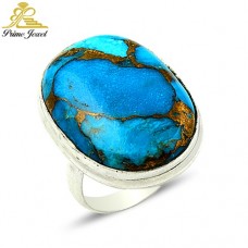 Gümüş Turkuaz Yüzük